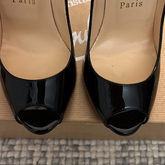 Christian Louboutin Youpi 120 Patent Leather Pumps - Picture 5 of 10